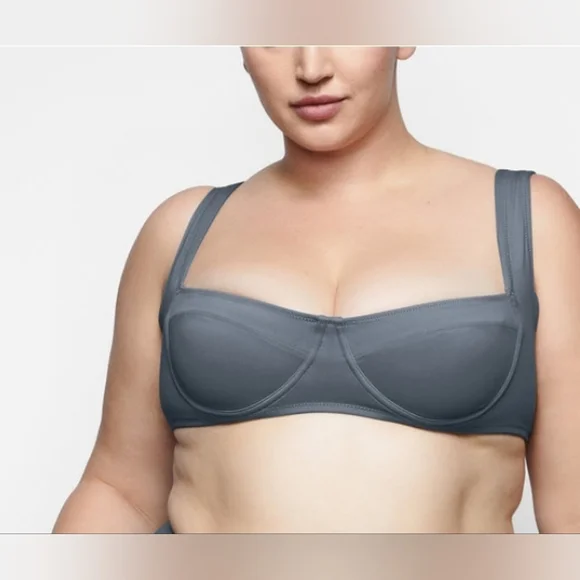 2pcs SKIMS SHAPING SWIM UNLINED UNDERWIRE & SWIM MID COVERAGE BOTTOMS/ XXS/NWT - Picture 8 of 15